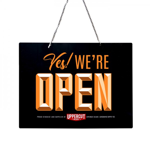 Uppercut Deluxe Open/Close Sign